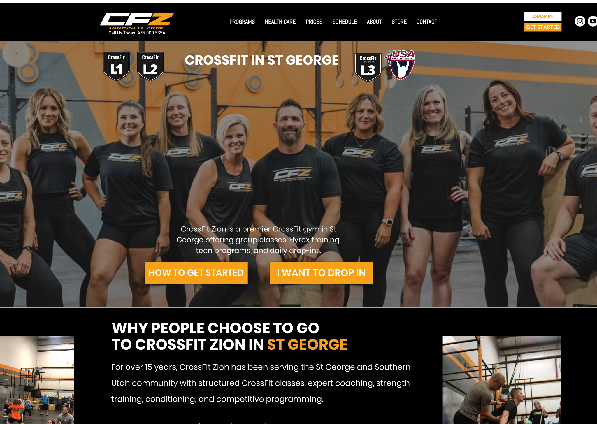 CrossFit Zion community and website