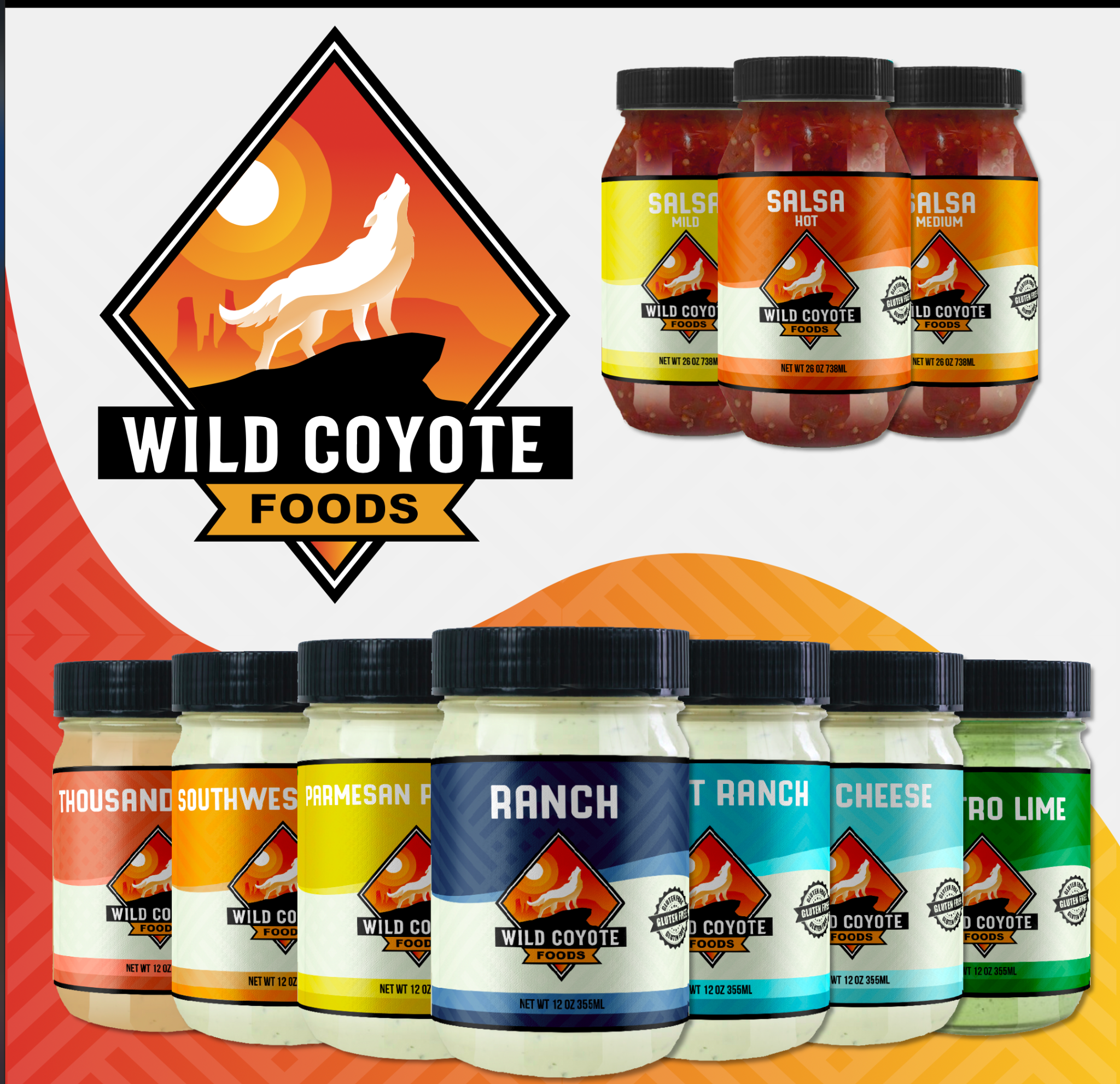 Wild Coyote Foods packaging rebrand